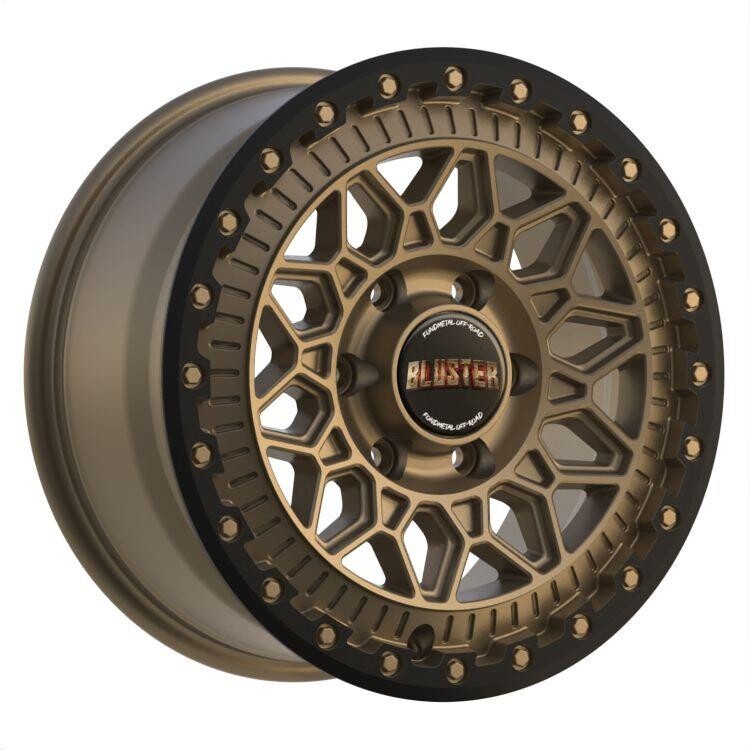 Литой диск Fondmetal Bluster матовый Braun черный Lip 9x20" 6x139.7 ET48 центральное отверстие 95.1