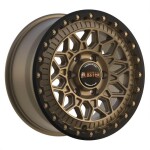 Alloy Wheel Fondmetal Bluster Matt Braun Black Lip 9x20" 6x139.7 ET48 middle hole 95.1
