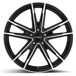 Alloy Wheel Dezent KF dark Black/polished 7x16" 5x108 ET37 middle hole 63.4