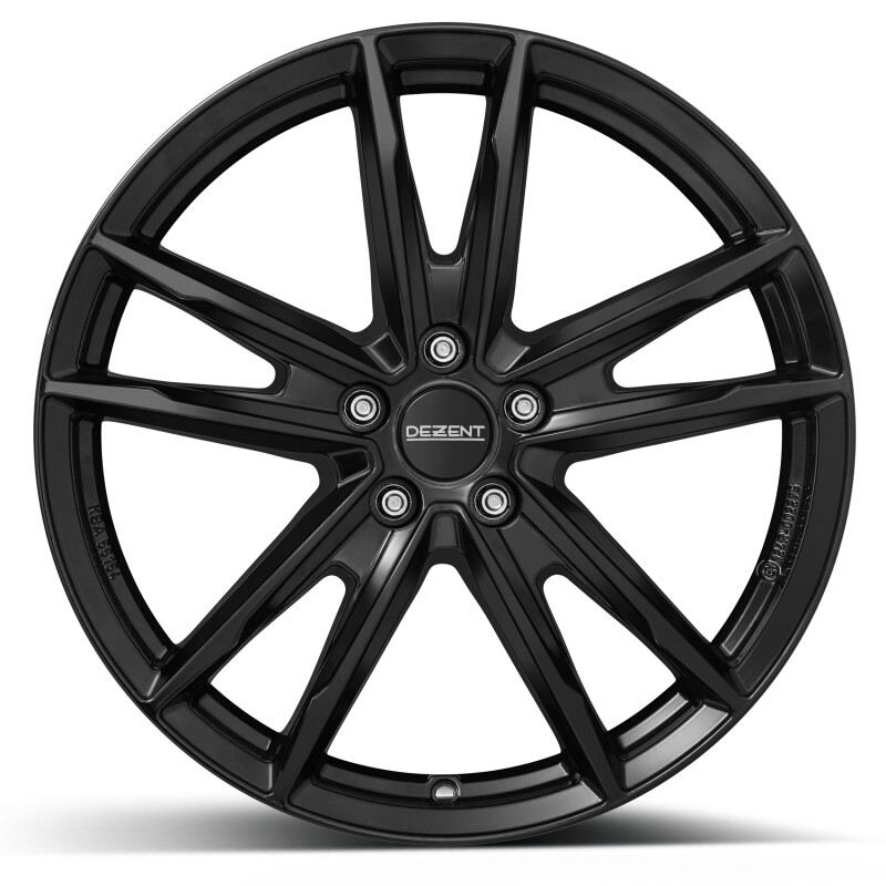 Литой диск Dezent KF черный 7x19" 5x114.3 ET32 центральное отверстие 66.1