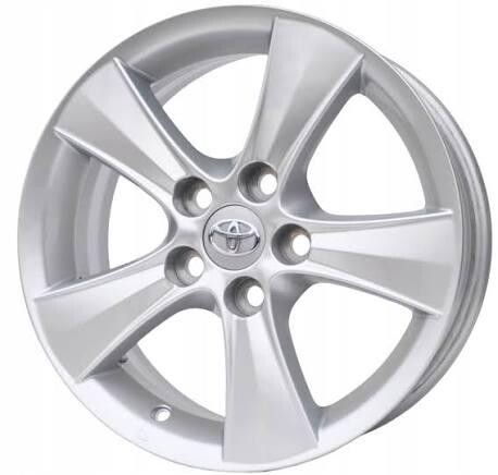 Alloy Wheel OE Toyota PZ474-T0674-ZJ Silver 6.5x16" 5x100 ET39 middle hole 54.1