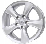 Alloy Wheel OE Toyota PZ474-T0674-ZJ Silver 6.5x16" 5x100 ET39 middle hole 54.1