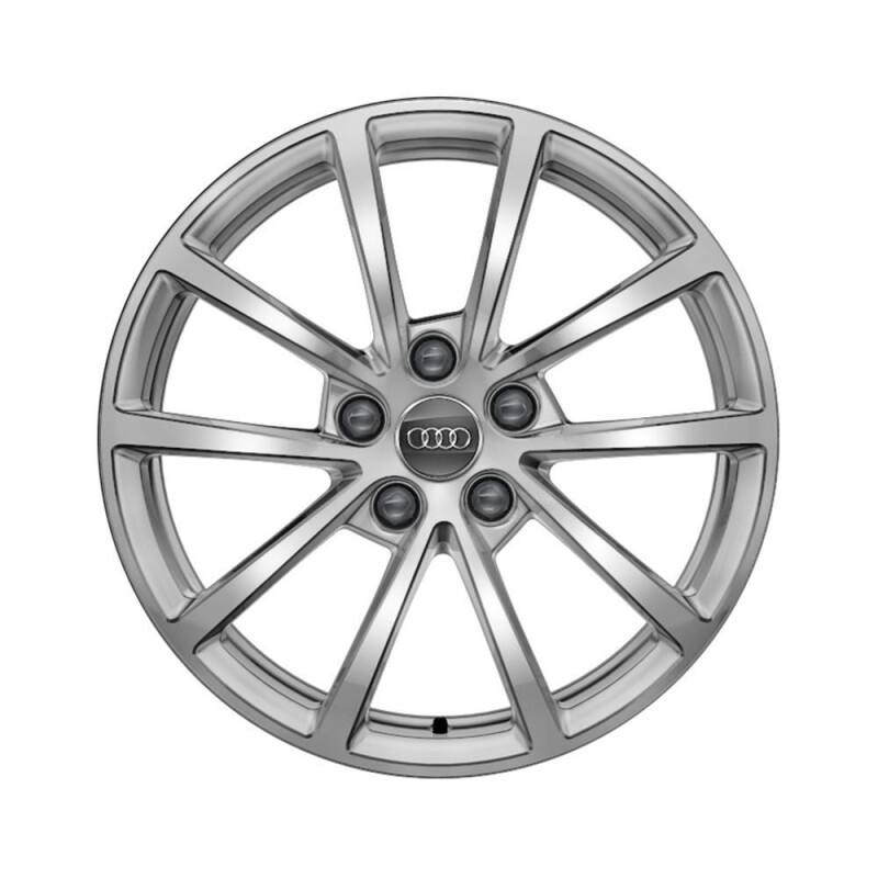 Alloy Wheel OE Audi 4K00714978Z8 Silver 7.5x17" 5x112 ET36 middle hole 66.5