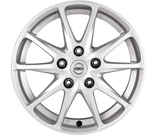 Литой диск OE Nissan KB409-3Z110 Silver 6.5x16" 5x114.3 ET40 центральное отверстие 66.1