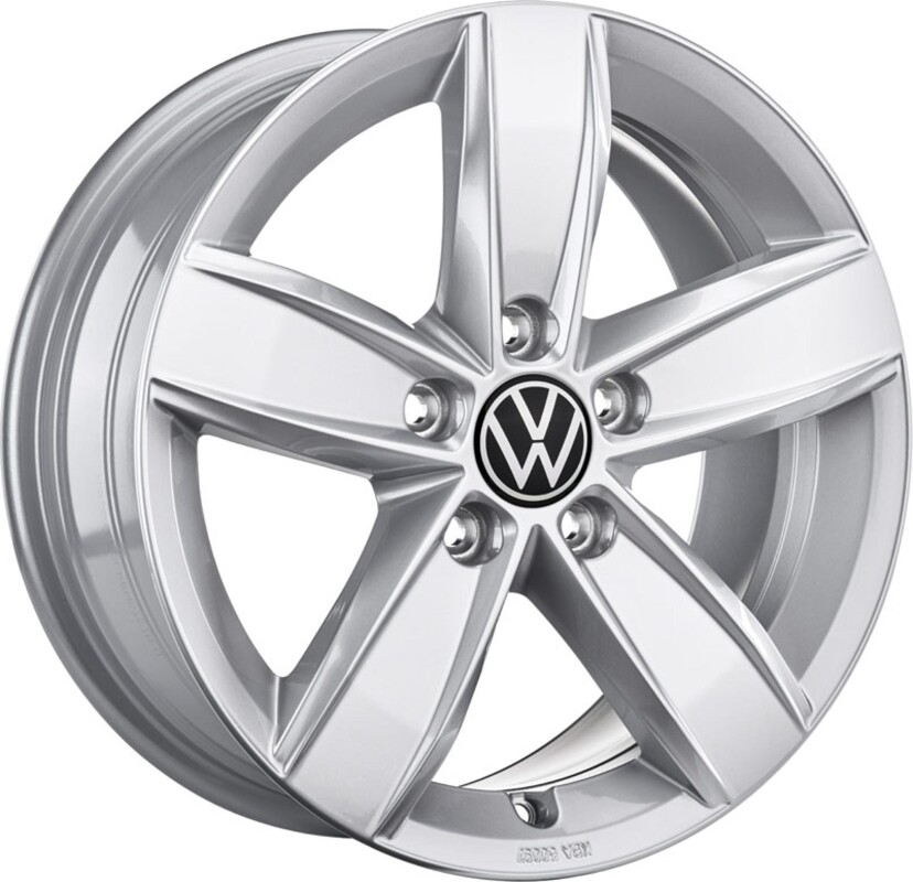 Alloy Wheel OE Volkswagen 5NA0714978Z8 Silver 6.5x17" 5x112 ET38 middle hole 57.1