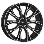 Valuvelg AEZ Toronto dark Black/poleeritud 8.5x20" 5x112 ET43 Keskava 66.6