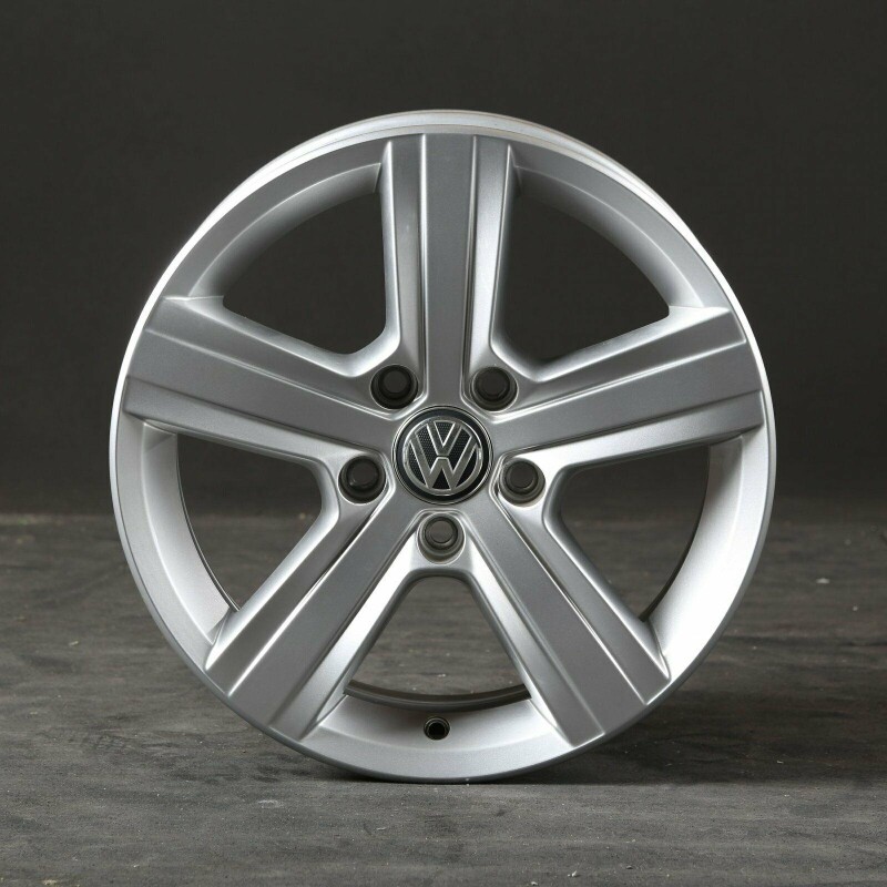 Литой диск OE Volkswagen 7H0601025H8Z8 Silver 7x17" 5x120 ET55 центральное отверстие 65.1