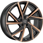 Alloy Wheel MSW 80-5 Matt Black Copper Fp 8x19" 5x112 ET45 middle hole 57.1