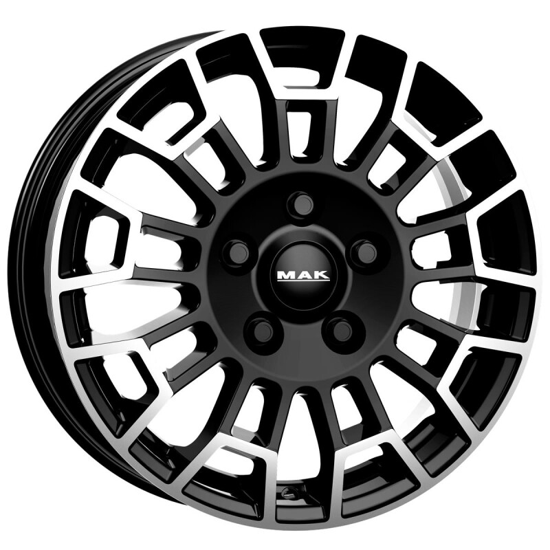 Alloy Wheel MAK Nomad Black Mirror 7x17" 6x120 ET50 middle hole 74.5