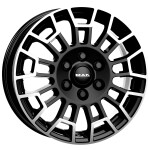 Alloy Wheel MAK Nomad-2 Black Mirror 7.5x17" 6x139.7 ET37 middle hole 67.1