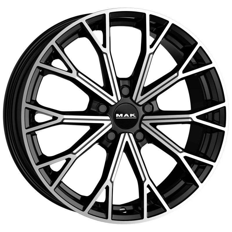 Alloy Wheel MAK Asphalt Black Mirror 9x19" 5x130 ET45 middle hole 66.5
