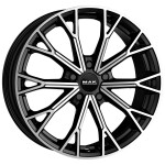 Литой диск MAK Asphalt черный зеркало 9x19" 5x130 ET45 центральное отверстие 66.5