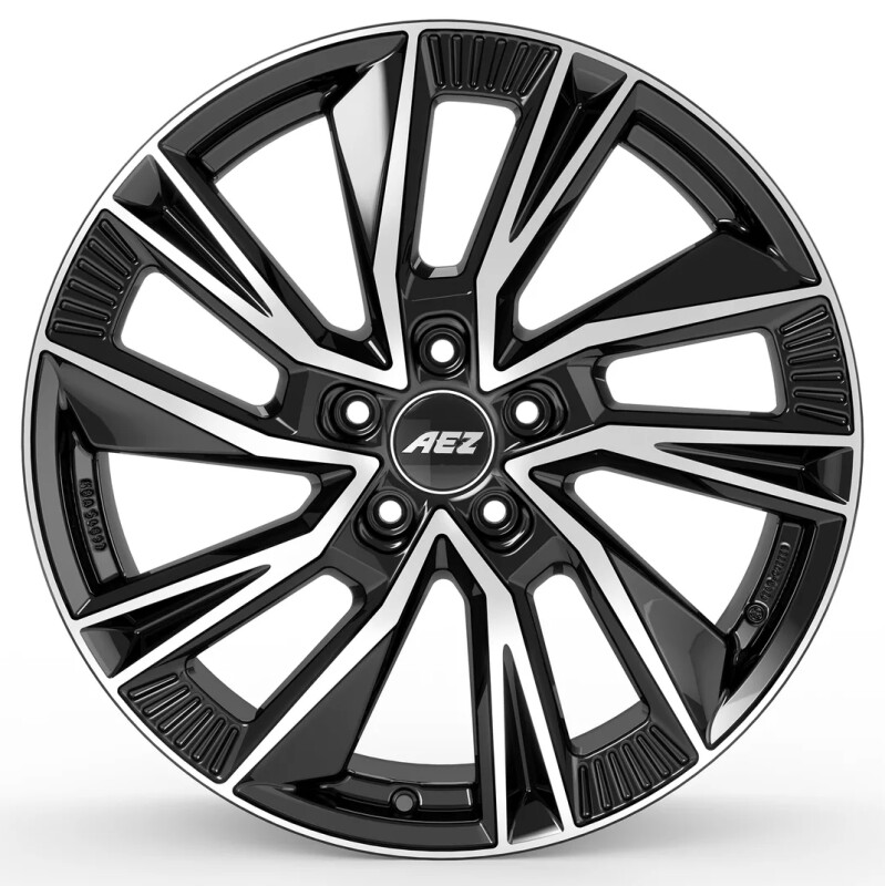 Valuvelg AEZ Havanna dark Black/poleeritud 9x20" 5x112 ET44 Keskava 66.6