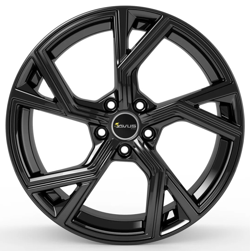 Alloy Wheel Avus AF20 Black 8x18" 5x112 ET35 middle hole 66.6