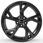Литой диск Avus AF20 черный 8x18" 5x112 ET35 центральное отверстие 66.6