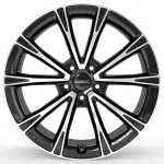 Alloy Wheel Dezent AR dark Black/polished 7.5x18" 5x108 ET50 middle hole 63.4