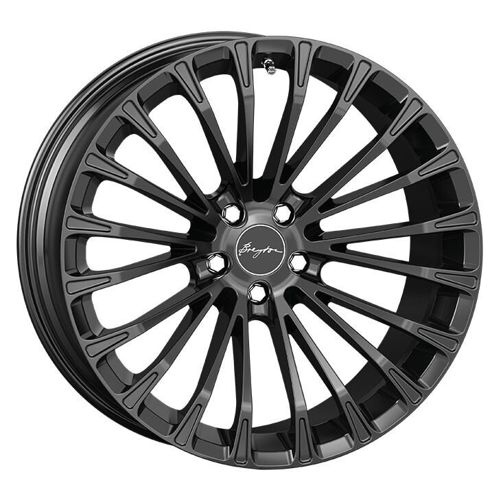 Литой диск Breyton Race LS 2 матовый черный 8.5x19" 5x120 ET35 центральное отверстие 72.6