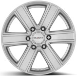 Alloy Wheel Dezent TJ Silver 8x18" 6x139.7 ET25 middle hole 106.1