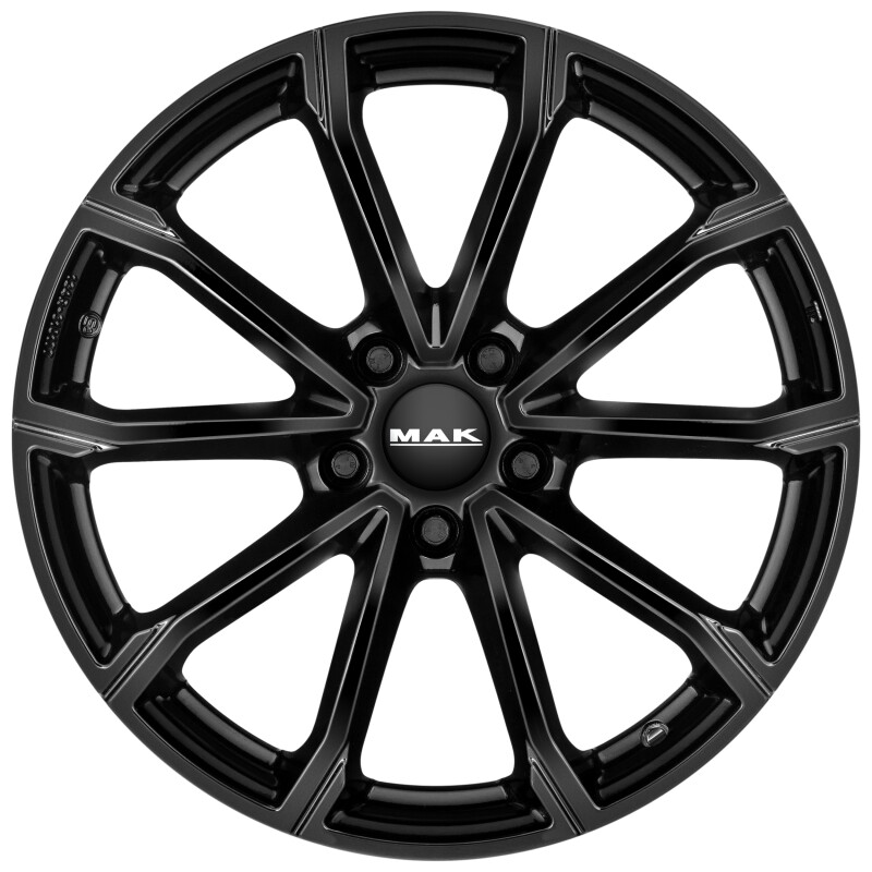 Alloy Wheel MAK Davinci Gloss Black 6.5x17" 5x100 ET39 middle hole 57.1