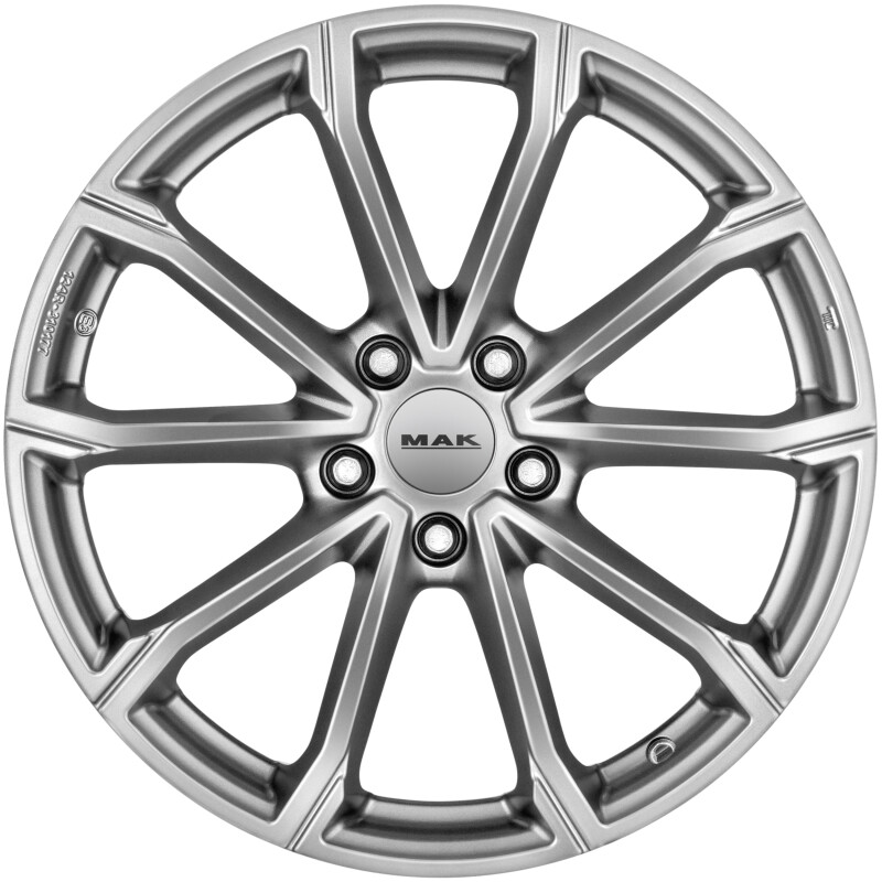 Литой диск MAK Davinci Light Titan 6.5x17" 5x100 ET39 центральное отверстие 57.1