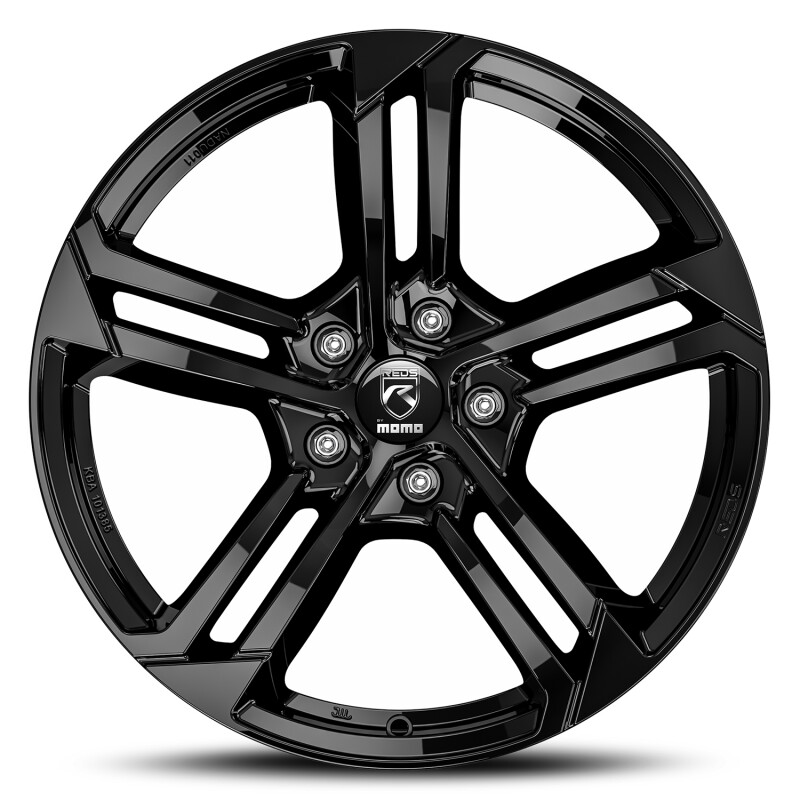 Alloy Wheel Reds Twist Glossy Black 7x17" 5x112 ET40 middle hole 72.3