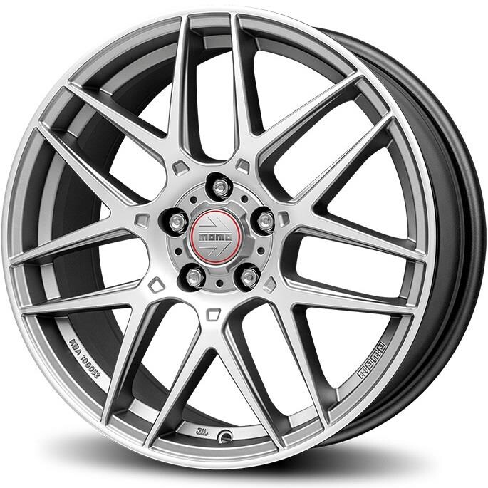 Alloy Wheel Momo Competizione Titan-Silver Polished 8x19" 5x112 ET35 middle hole 79.6