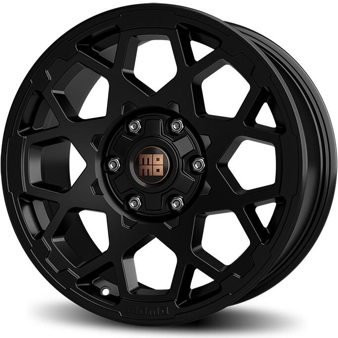 Alloy Wheel Momo Heavy Duty Matt Black 8.5x18" 6x139.7 ET20 middle hole 110