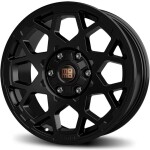 Alloy Wheel Momo Heavy Duty Matt Black 8.5x18" 6x139.7 ET48 middle hole 93.1