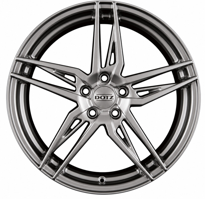 Литой диск Dotz Interlagos Silver 7.5x17" 5x100 ET51 центральное отверстие 57.1