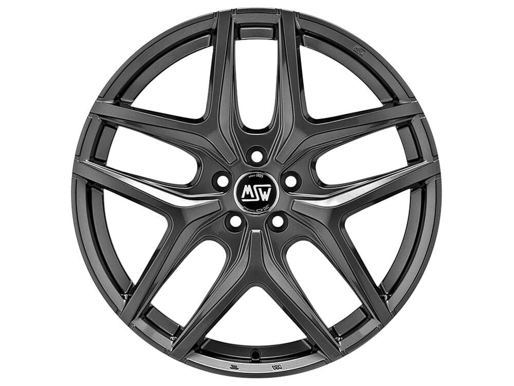 Alloy Wheel MSW 40 Gloss Gun Metal 8x19" 5x130 ET40 middle hole 66.6
