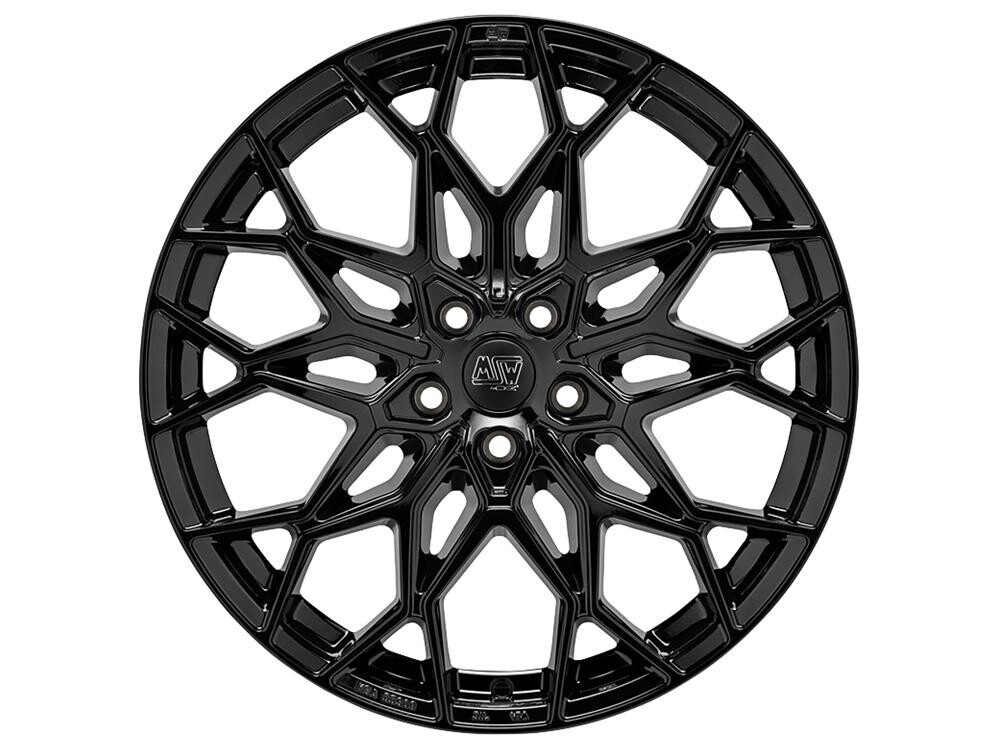 Alloy Wheel MSW 51 Gloss Black 8.5x20" 5x130 ET35 middle hole 66.6