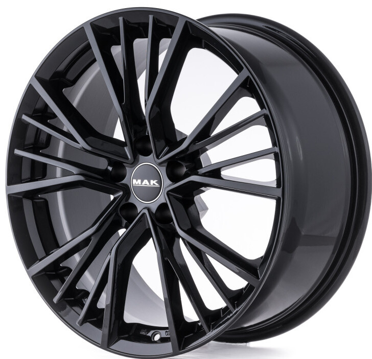 Alloy Wheel MAK Union Gloss Black 7.5x17" 5x112 ET45 middle hole 66.6