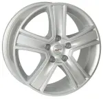 Alloy Wheel Xtreme KV5 Silver 8x18" 5x160 ET60 middle hole 65.1