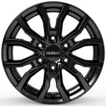 Alloy Wheel Dezent KC Black 7.5x17" 6x139.7 ET30 middle hole 106.1