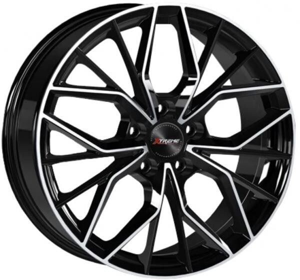 Литой диск Xtreme RX6 черный Polished 9x21" 5x112 ET42 центральное отверстие 57.1
