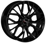 Литой диск Xtreme RX6 Glossy черный 8x21" 5x112 ET40 центральное отверстие 57.1