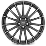 Alloy Wheel AEZ Atlanta Graphite matt/polished 7.5x18" 5x108 ET50 middle hole 63.4