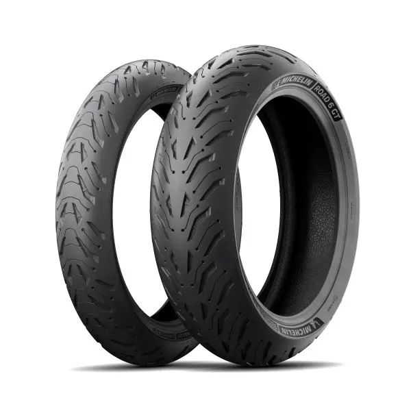motorcycle road tyre michelin 120/70zr17 tl 58w road 6 gt front