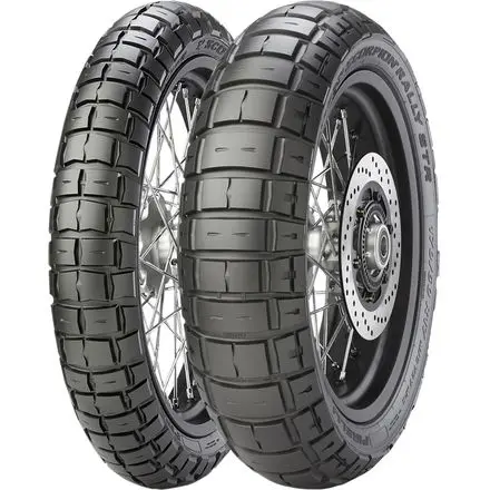 for motorcycles tyre pirelli 120/70r17 tl 58v m+s scorpion rally str front part