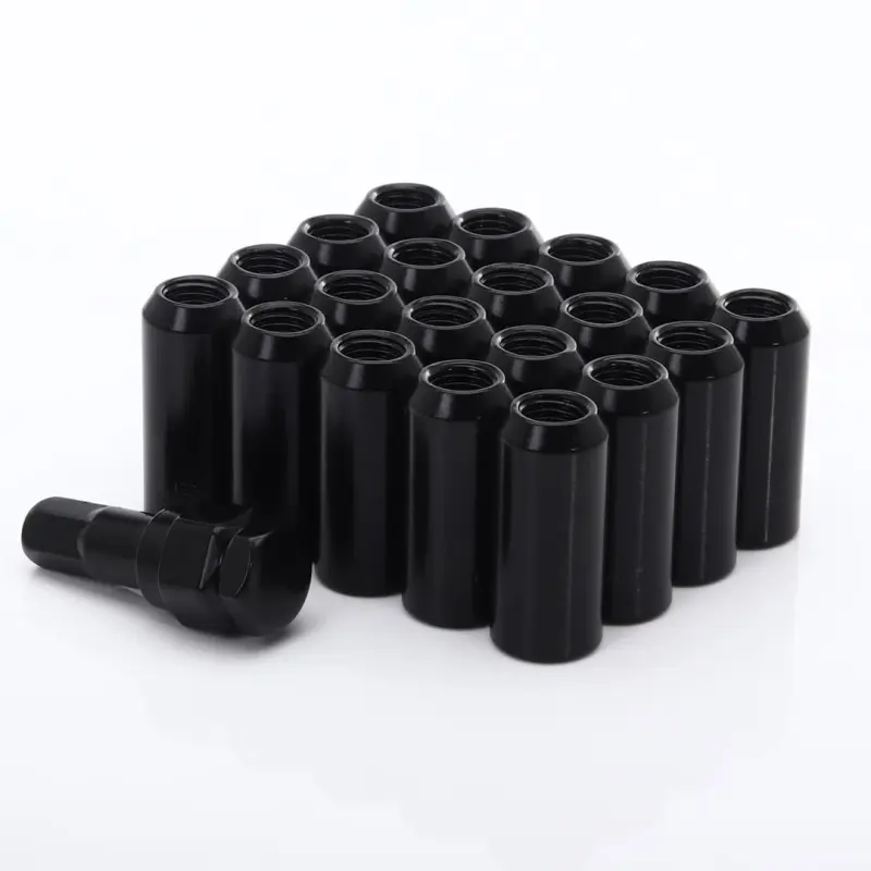 JR Nuts Imbus черный M12x1.25x45 20mm 60° 20 pcs + Key