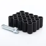 JR mutrid Tuner Black M14x1.5x32 20mm 60° 20 tk + võti