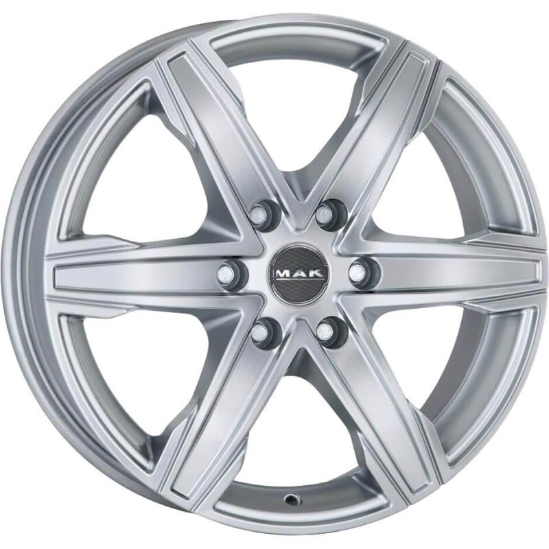 Alloy Wheel MAK King 6 Silver 8x18" 6x139.7 ET50 middle hole 95.1