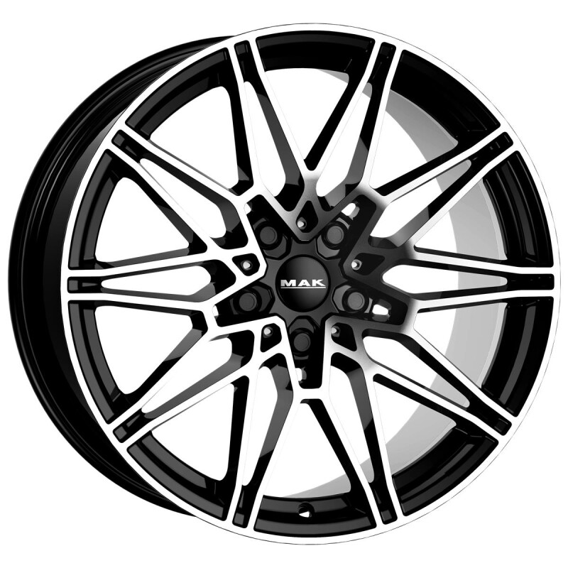 Литой диск MAK Koenig-D черный зеркало 10.5x20" 5x112 ET39 центральное отверстие 66.6