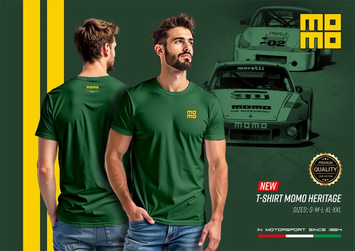 Momo T-särk Green 2025 L 1tk