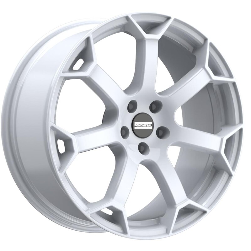 Valuvelg Fondmetal Zephyrus Glossy White 8.5x19" 5x112 ET32 Keskava 66.6
