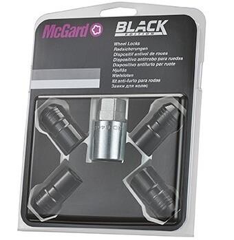 McGard Black Security mutrid M14x1.5 21/22mm Hex 60° (24214SUB)
