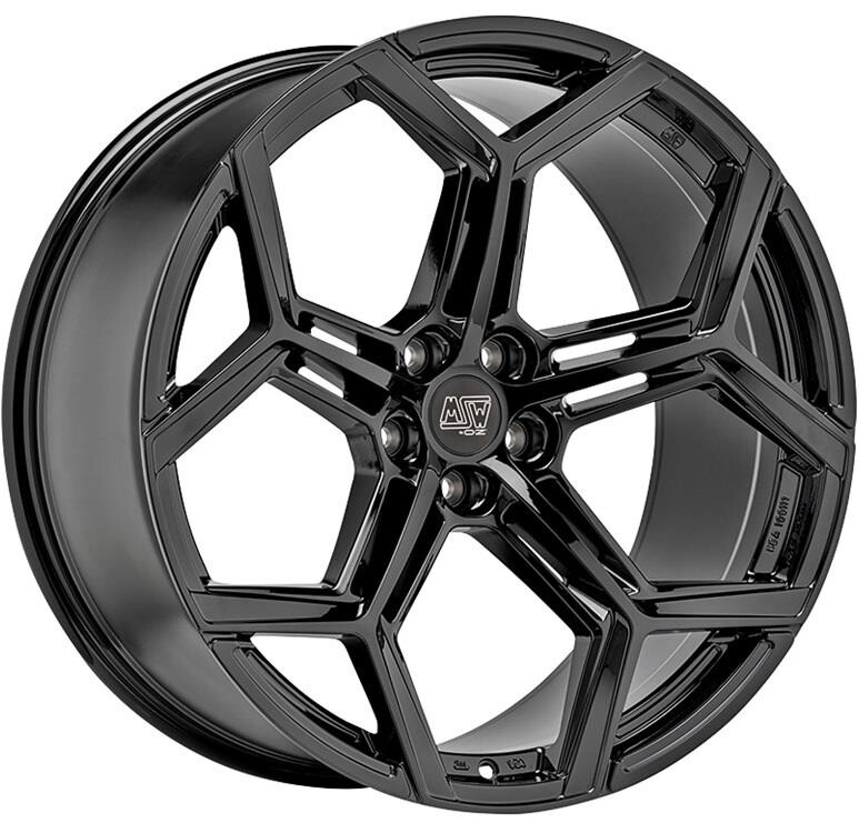 Valuvelg MSW 53 Gloss Black 10.5x22" 5x112 ET19 Keskava 66.6