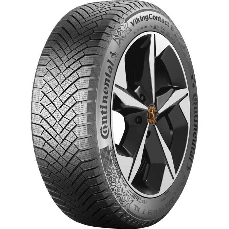 passenger/SUV Tyre Without studs 205/55R17 CONTINENTAL VIKINGCONTACT 8 95H XL Elect FR Friction ADA69 3PMSF IceGrip M+S