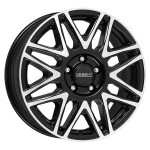 Valuvelg Dezent KH dark Black/poleeritud 6x16" 5x130 ET68 Keskava 78.1