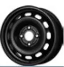 5.5x14, 4x108, CH 63,3, ET: 47,5; диск сталь FORD FIESTA V, FUSION; MAZDA 2 11.01-12.12 KRONPRINZ